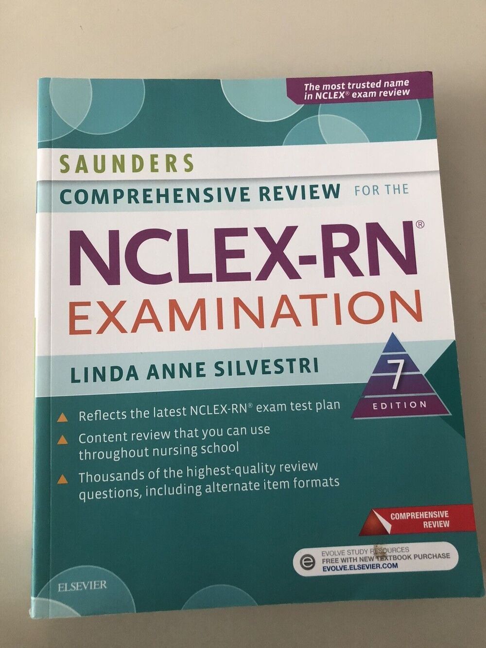 Saunders Comprehensive Review for the NCLEX-RN Examination 7th Ed. by Silvestri